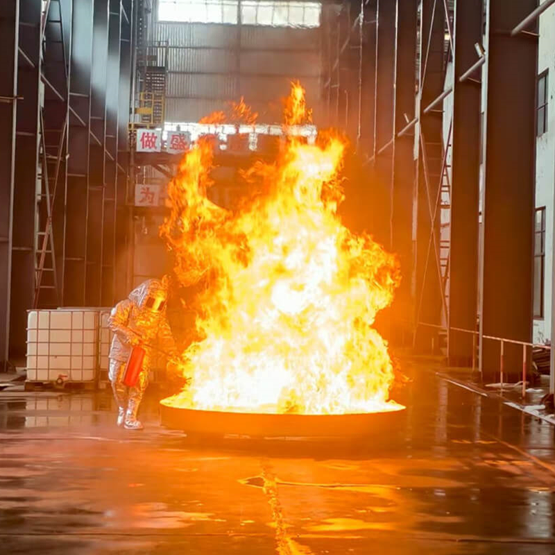 Plent & SxFirePro жаңа өрт сөндіру көбігі өнімінің сынақ сынақтары